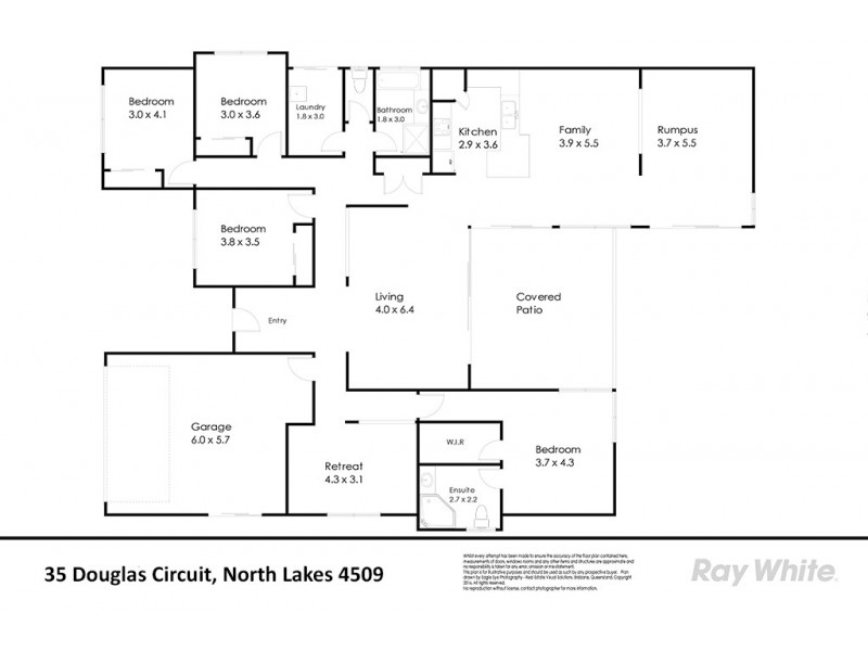 35 Douglas Circuit, North Lakes QLD 4509 Floorplan