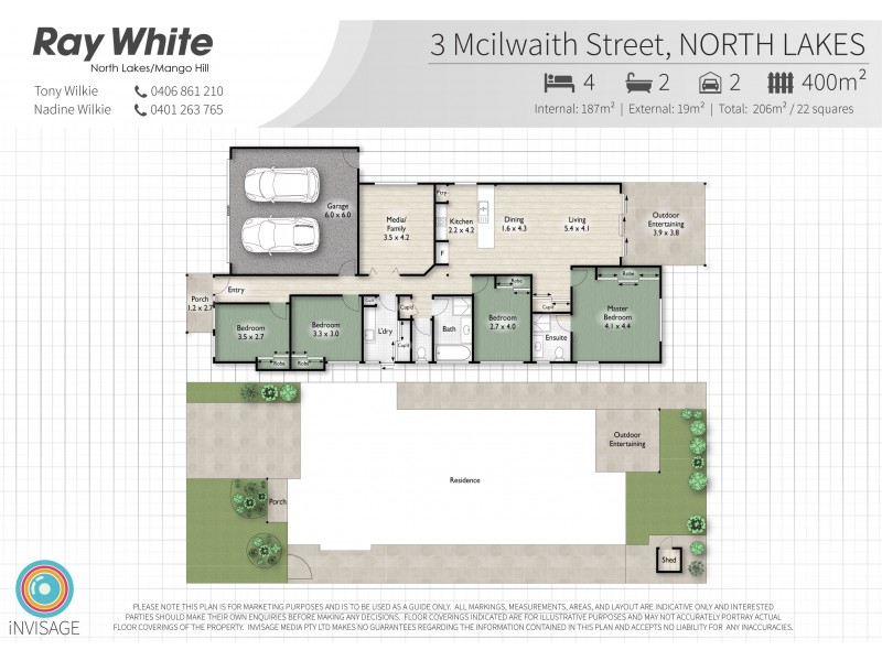 3 Mcilwaith Street, North Lakes QLD 4509 Floorplan