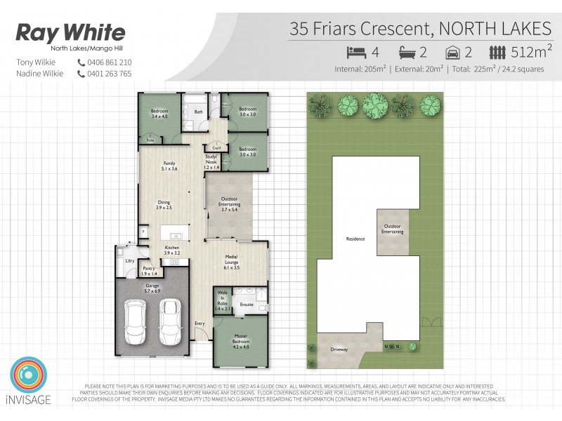35 Friars Crescent, North Lakes QLD 4509 Floorplan