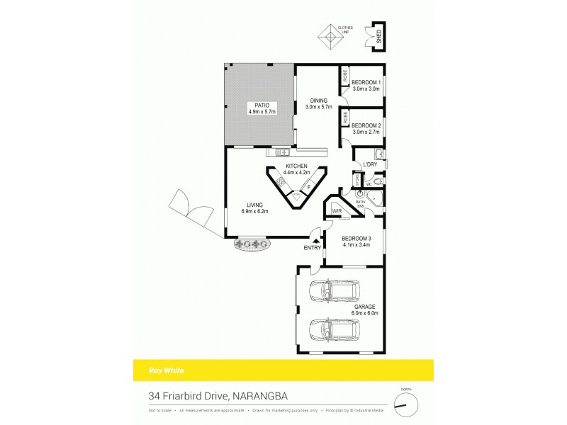 34 Friarbird Drive, Narangba QLD 4504 Floorplan