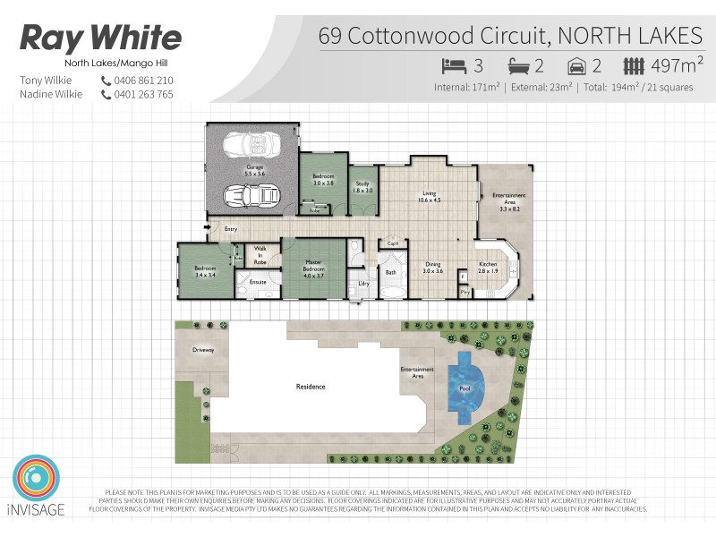 69 Cottonwood Circuit, North Lakes QLD 4509 Floorplan
