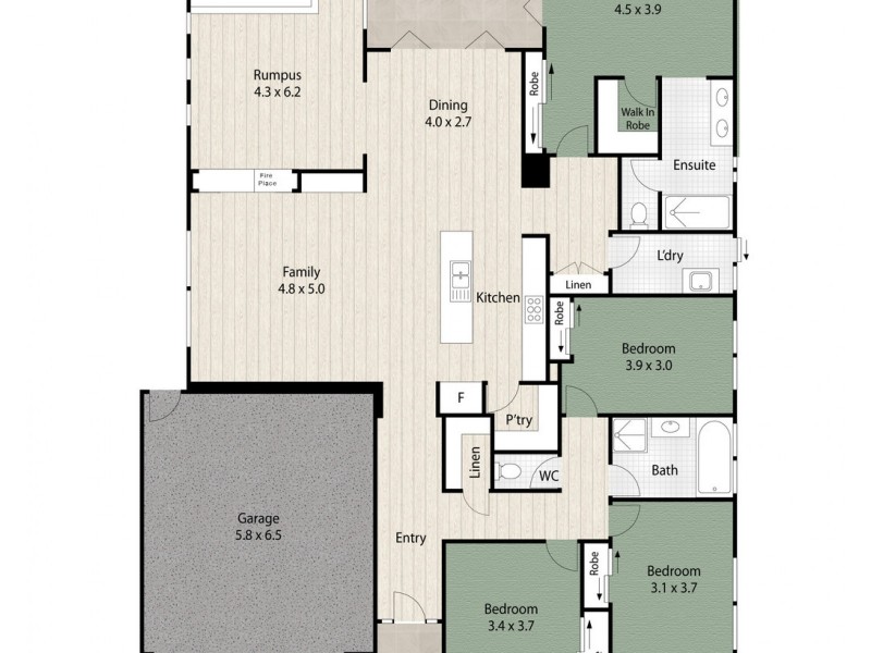 15 Elkington Circuit, North Lakes QLD 4509 Floorplan