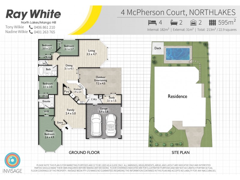 4 McPherson Court, North Lakes QLD 4509 Floorplan