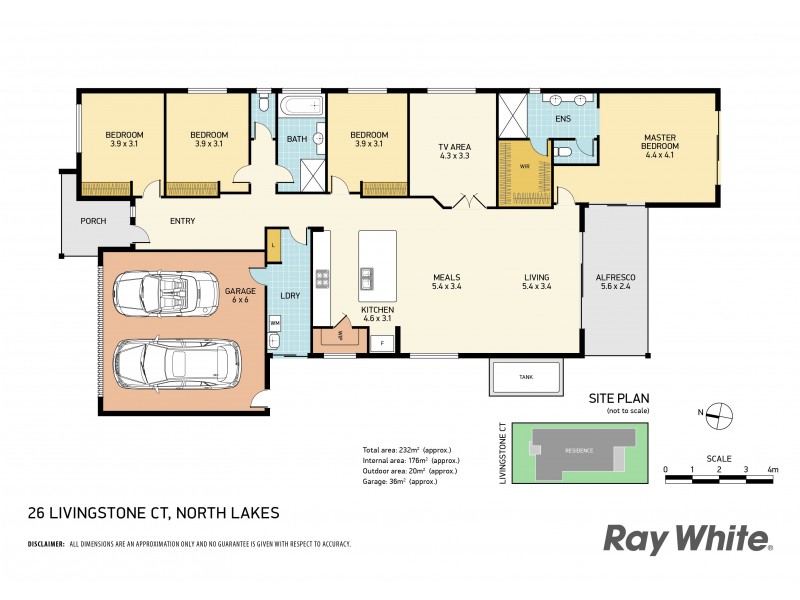 26 Livingstone Court, North Lakes QLD 4509 Floorplan