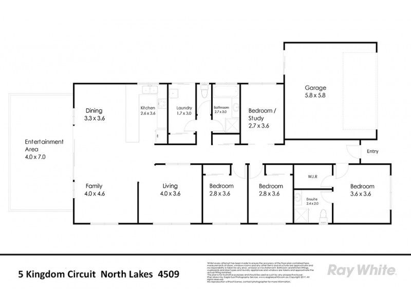 5 Kingdom Circuit, North Lakes QLD 4509 Floorplan
