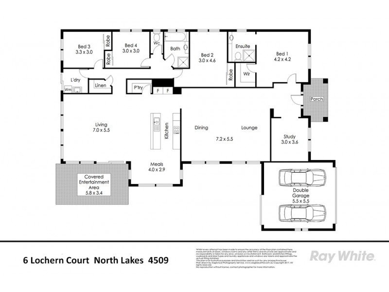 6 Lochern Court, North Lakes QLD 4509 Floorplan