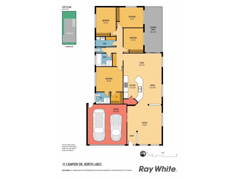 15 Campion Drive, North Lakes QLD 4509 Floorplan