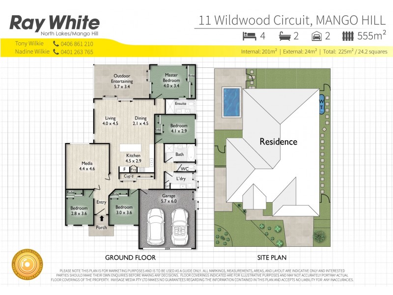 11 Wildwood Circuit, Mango Hill QLD 4509 Floorplan