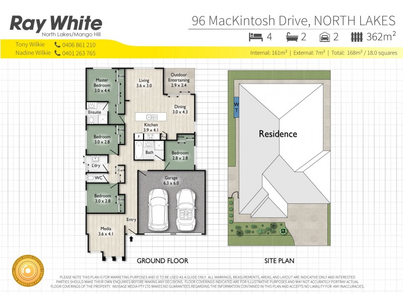 96 Mackintosh Drive, North Lakes QLD 4509 Floorplan