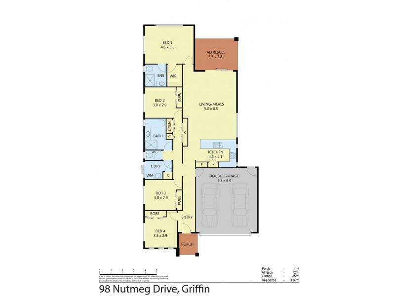 98 Nutmeg Drive, Griffin QLD 4503 Floorplan