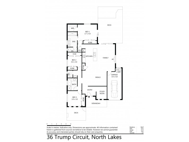 36 Trump Circuit, North Lakes QLD 4509 Floorplan
