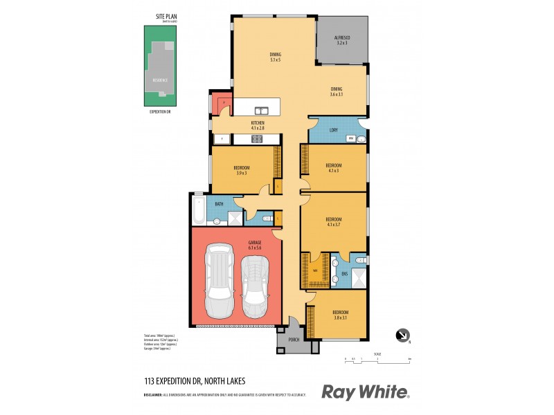 113 Expedition Drive, North Lakes QLD 4509 Floorplan