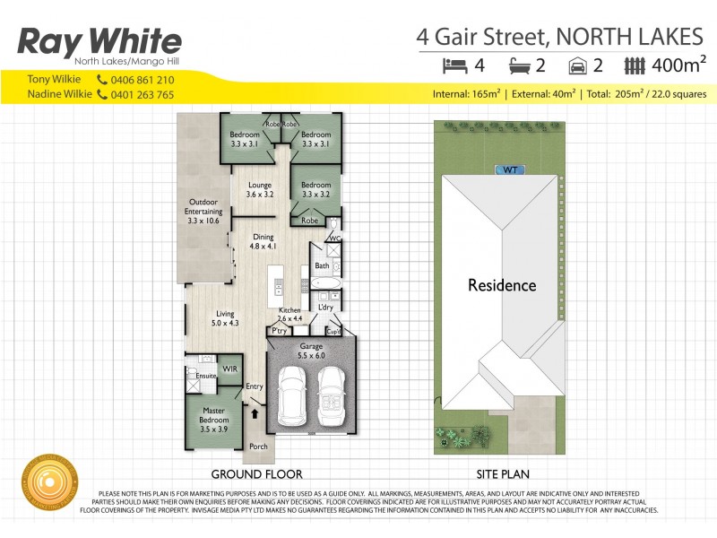 4 Gair Street, North Lakes QLD 4509 Floorplan