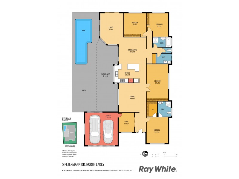 5 Petermann Drive, North Lakes QLD 4509 Floorplan