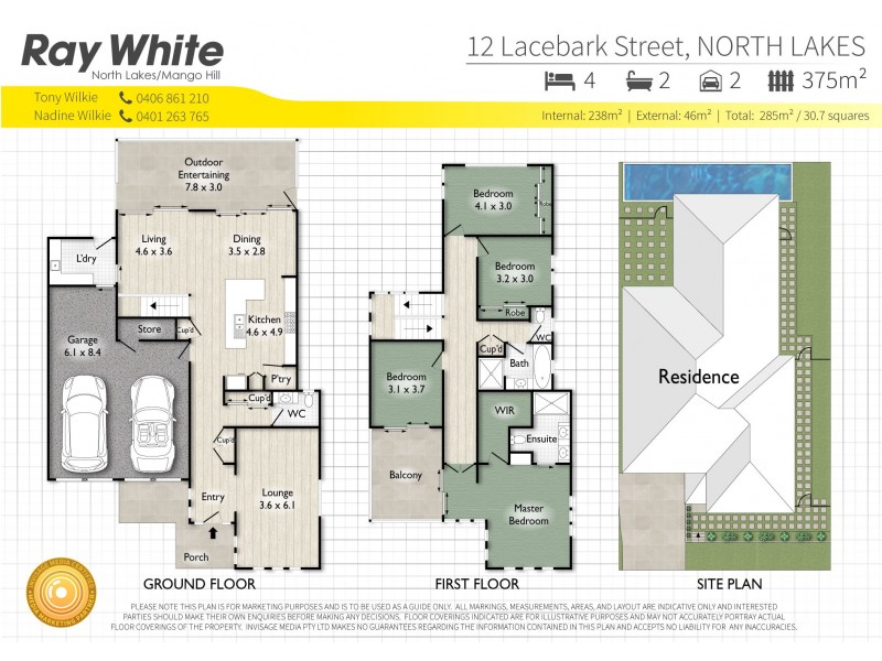 12 Lacebark Street, North Lakes QLD 4509 Floorplan