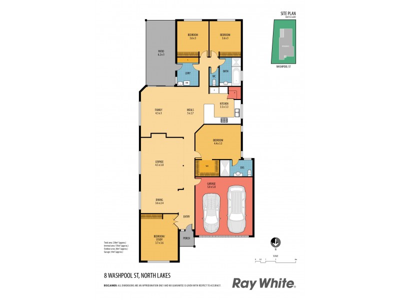 8 Washpool Street, North Lakes QLD 4509 Floorplan