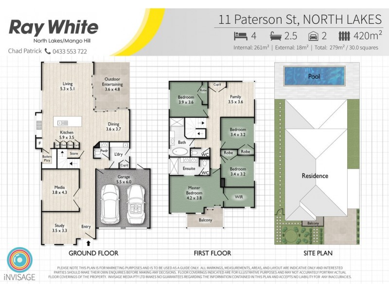 11 Paterson Street, North Lakes QLD 4509 Floorplan