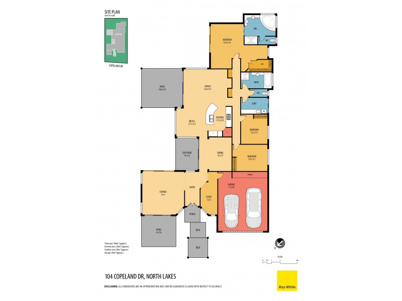 104 Copeland Drive, North Lakes QLD 4509 Floorplan