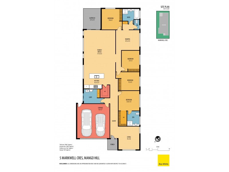5 Markwell Crescent, Mango Hill QLD 4509 Floorplan