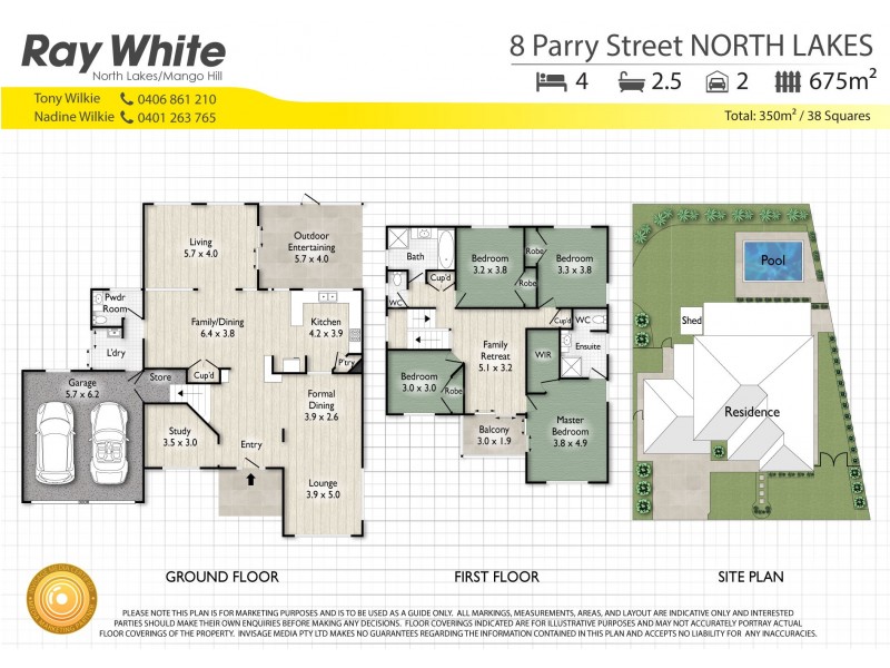 8 Parry Street, North Lakes QLD 4509 Floorplan