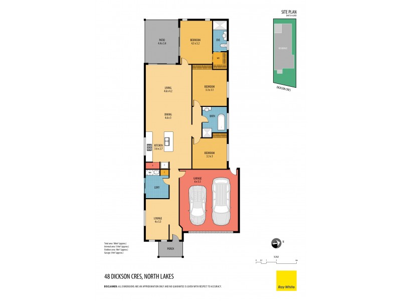 48 Dickson Crescent, North Lakes QLD 4509 Floorplan