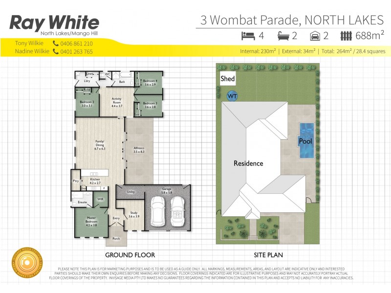 3 Wombat Parade, North Lakes QLD 4509 Floorplan