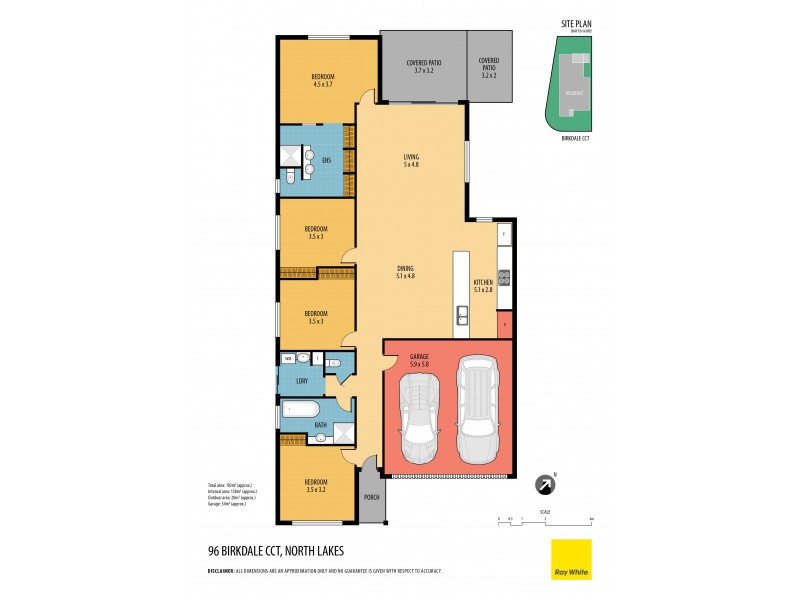 96 Birkdale Circuit, North Lakes QLD 4509 Floorplan