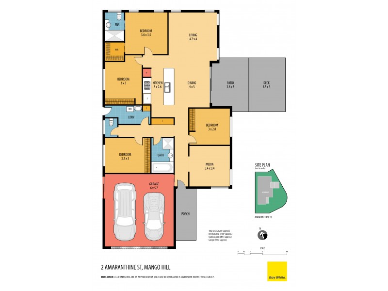 2 Amaranthine Street, Mango Hill QLD 4509 Floorplan