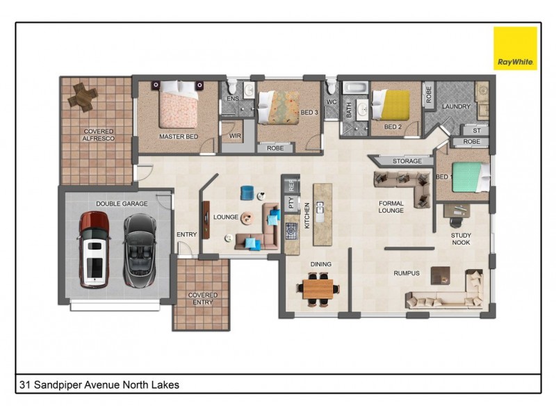 North Lakes QLD 4509 Floorplan