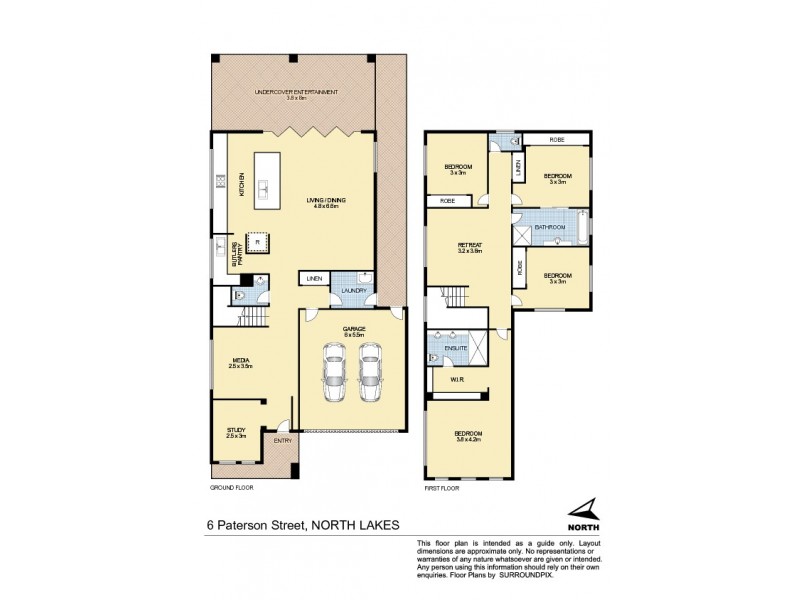 6 Paterson Street, North Lakes QLD 4509 Floorplan