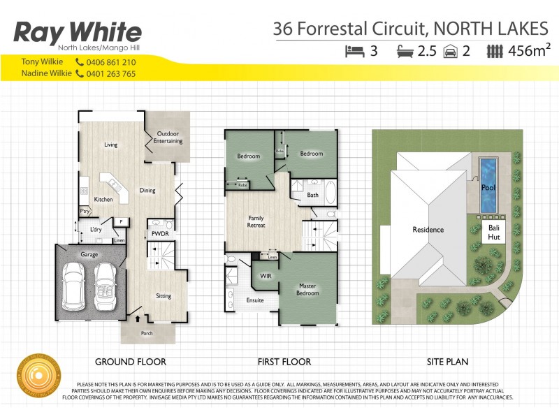 36 Forrestal Circuit, North Lakes QLD 4509 Floorplan