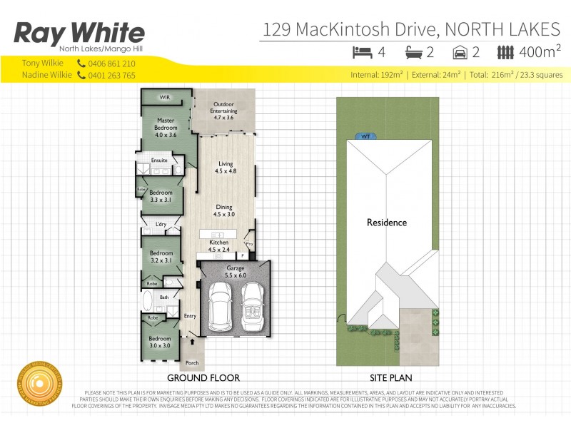 129 Mackintosh Drive, North Lakes QLD 4509 Floorplan