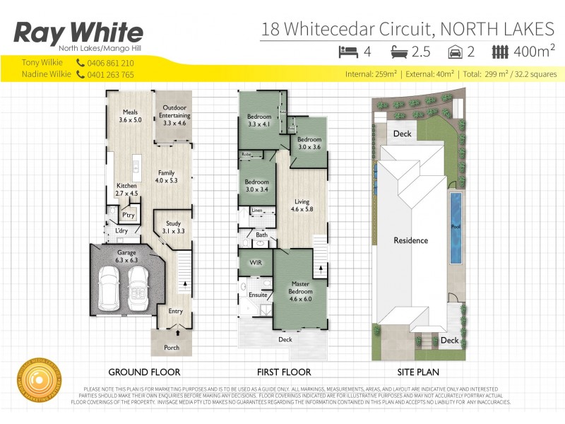 18 Whitecedar Circuit, North Lakes QLD 4509 Floorplan