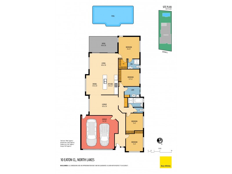 10 Eaton Close, North Lakes QLD 4509 Floorplan