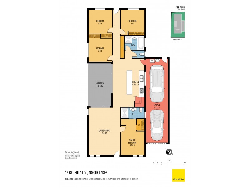 16 Brushtail Street, North Lakes QLD 4509 Floorplan