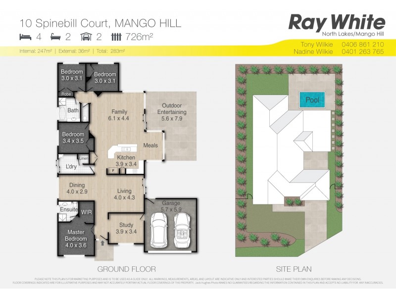 10 Spinebill Court, Mango Hill QLD 4509 Floorplan