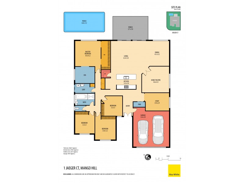 1 Jaeger Court, Mango Hill QLD 4509 Floorplan