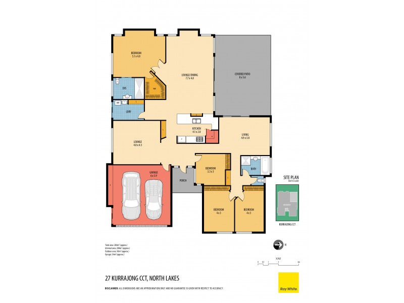 27 Kurrajong Circuit, North Lakes QLD 4509 Floorplan