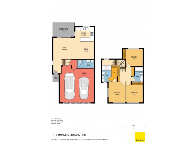 33/1 Lamington Road, Mango Hill QLD 4509 Floorplan