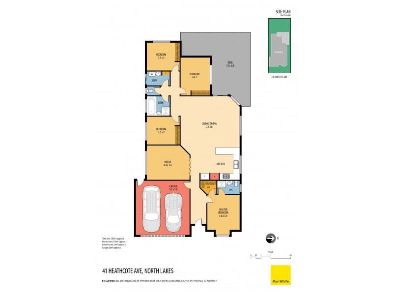 41 Heathcote Avenue, North Lakes QLD 4509 Floorplan