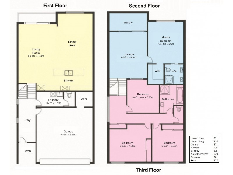 4/50 Lakefield Drive, North Lakes QLD 4509 Floorplan