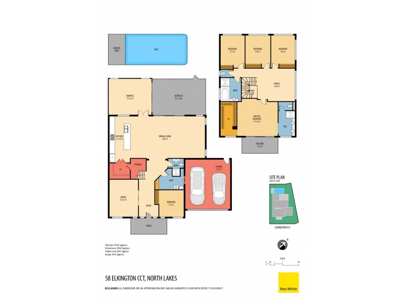 58 Elkington Circuit, North Lakes QLD 4509 Floorplan