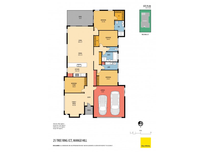 25 Tree Ring Circuit, Mango Hill QLD 4509 Floorplan