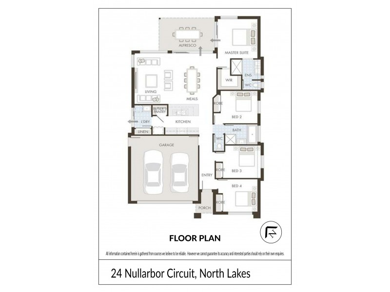24 Nullarbor Circuit, North Lakes QLD 4509 Floorplan