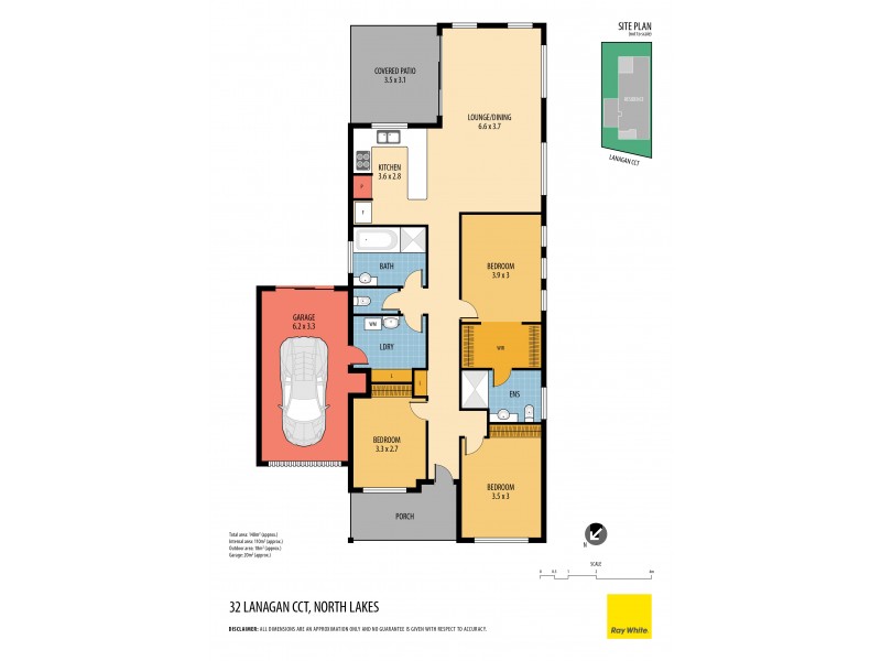32 Lanagan Circuit, North Lakes QLD 4509 Floorplan