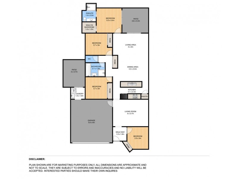 3 Cypress Street, North Lakes QLD 4509 Floorplan
