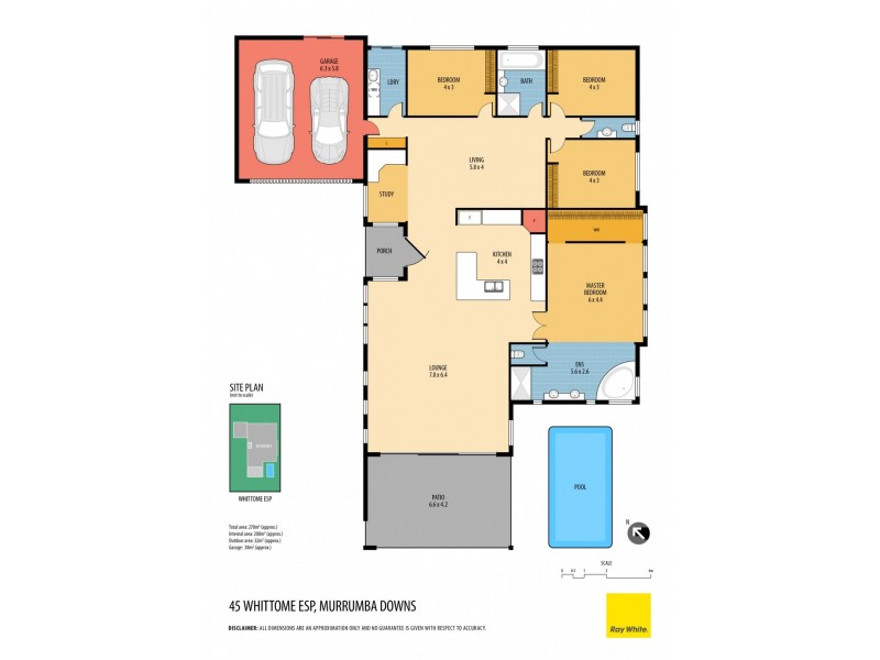 45 Whittome Esplanade, Murrumba Downs QLD 4503 Floorplan