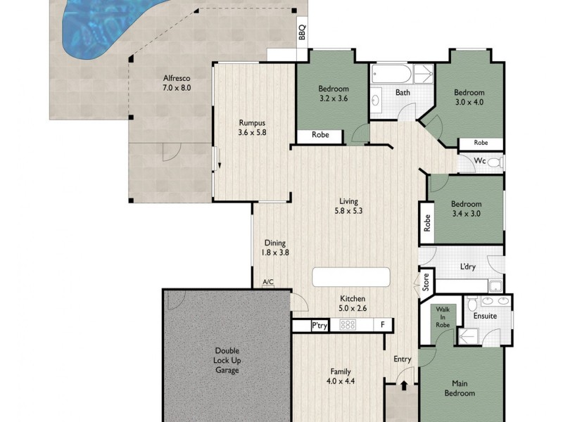 18 Sandpiper Avenue, North Lakes QLD 4509 Floorplan