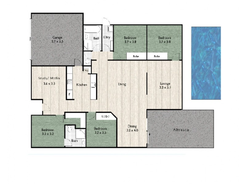 14 McPherson Court, North Lakes QLD 4509 Floorplan