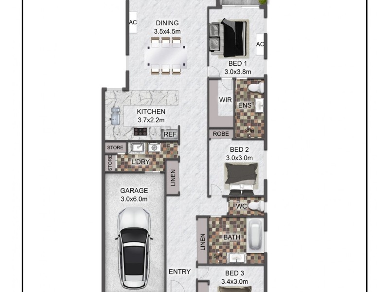 60 Glengrove Circuit, Mango Hill QLD 4509 Floorplan
